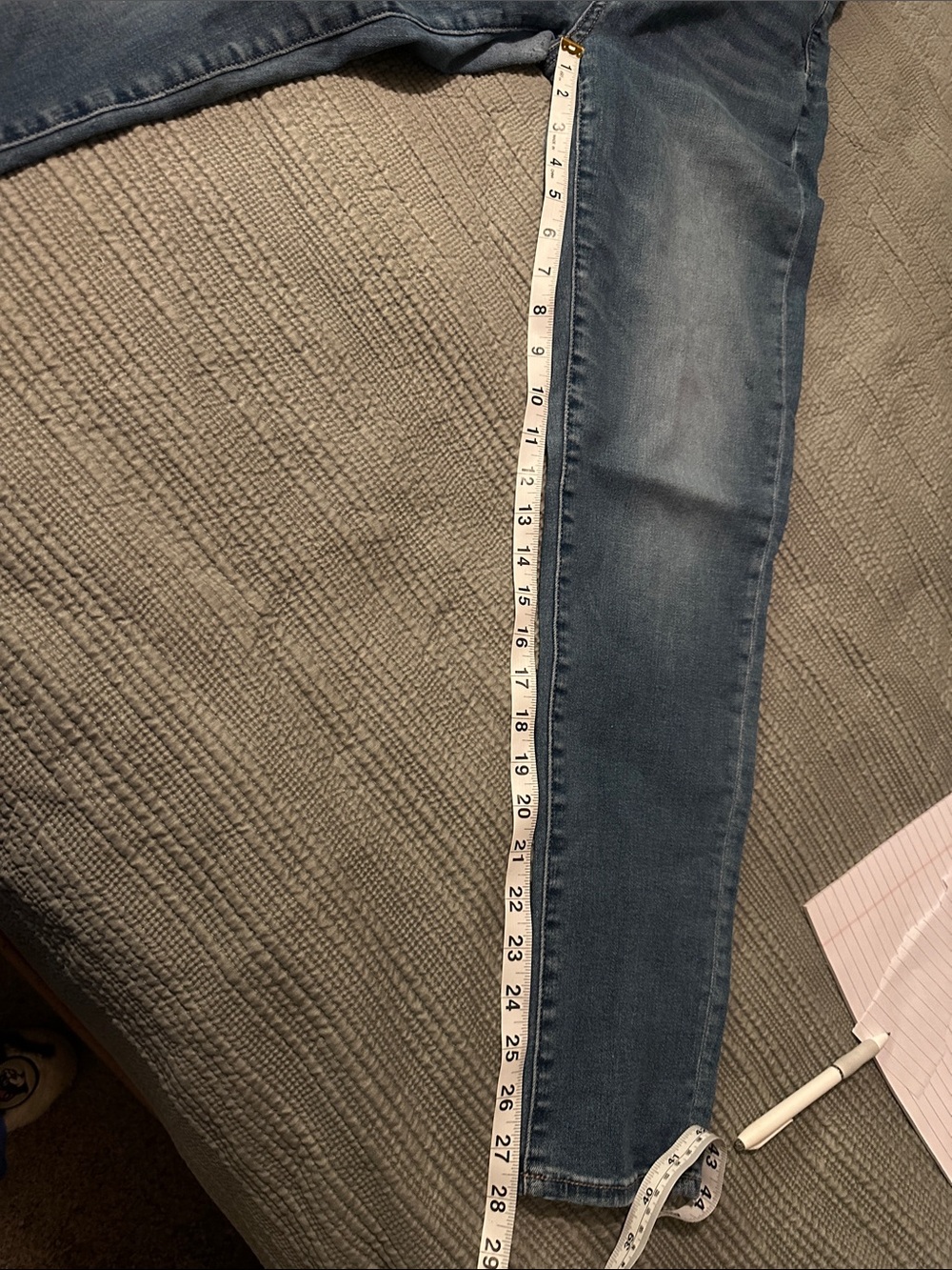 American Eagle Outfitters Skinny Jeans in Light Blue - Picture 6 of 9